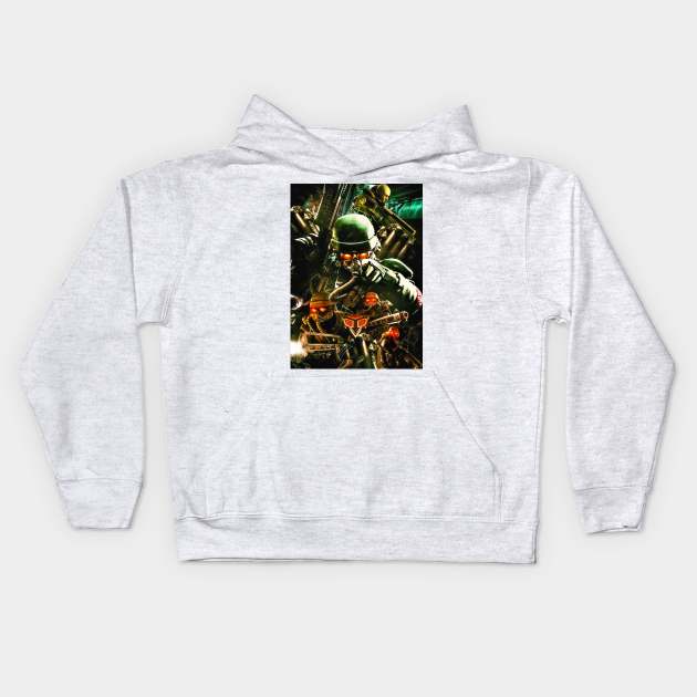 Killzone Ultimate tribute Kids Hoodie by syanart